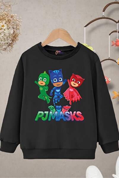 oneagılyazı سويت شيرت مطبوع برقبة دائرية