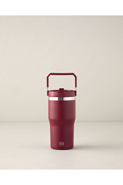 English Home Fiera Paslanmaz Çelik Termos 600 ml Bordo