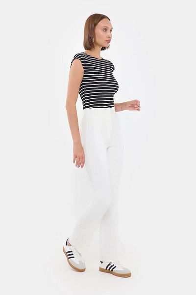Hiccup Ψηλόμεσο πλισέ παντελόνι Straight Fit