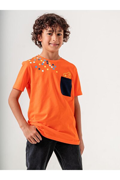 Mışıl Kids Μπλουζάκι με στάμπα GAMEPAD Boy - Μπλουζάκι Micro Pocket