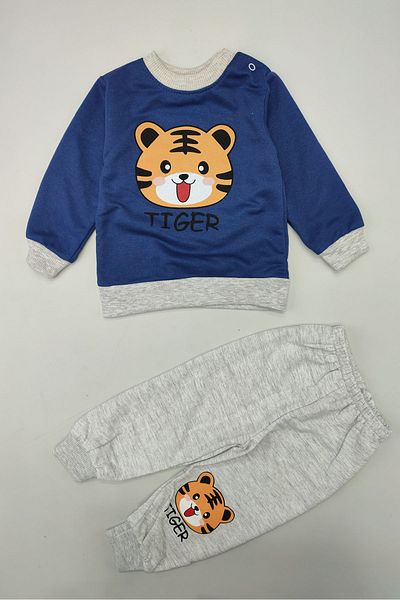 Peki Boy's Tiger Set - Add 5 Pay 4, Medium Hard Thin Cotton, Full Mold Tiger 15284