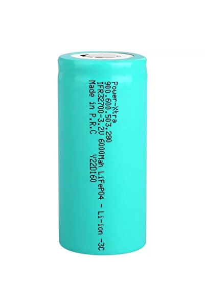 POWER-XTRA Ifr32700 - 3.2v 6000 Mah Lifepo4 Şarjlı Pil