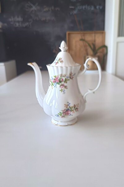 Royal Albert Moss Rose Antique Porcelain Tea/Coffee Presentation Product 1.7 ...
