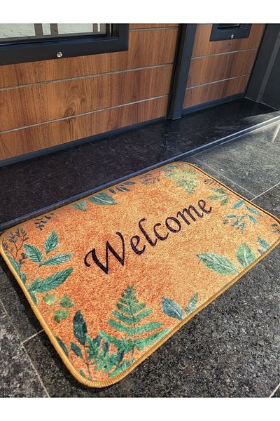 rosfloa rf 40*60 см дигитално отпечатана и переща се изтривалка за врата от гъба и юта