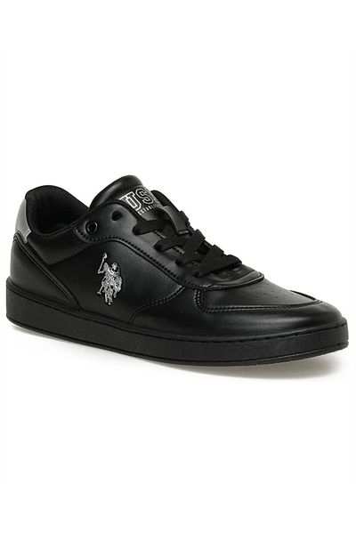 U.S. Polo Assn. Baza. Polo Assn. Pantofi de damă Blake 3Pr negru-argintiu