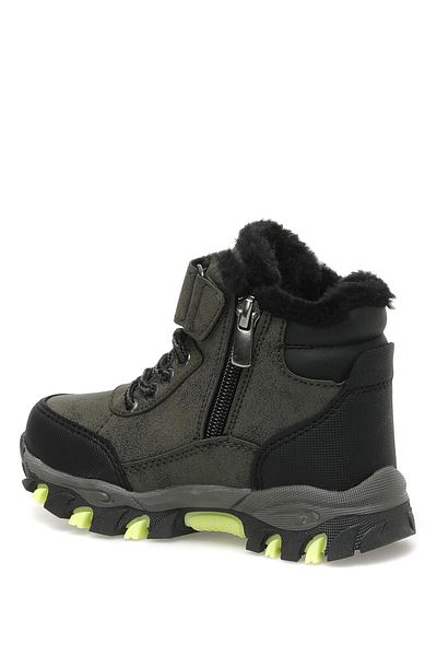Kinetix 3W Negro Hi 3PR - Kids Sneakers, Neon Green, Model 31/35
