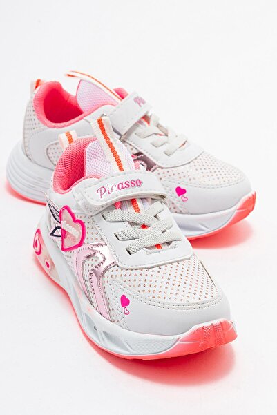 Ccway Детски спортни обувки с форма на сърце БЯЛО FUJE