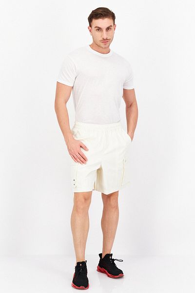 Puma Men Regular Fit Training Shorts, Cream
