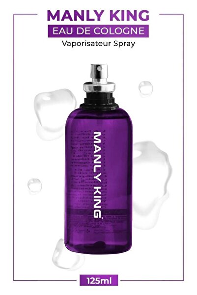 Manly King EDC 125 Ml Erkek Parfüm 3 Adet