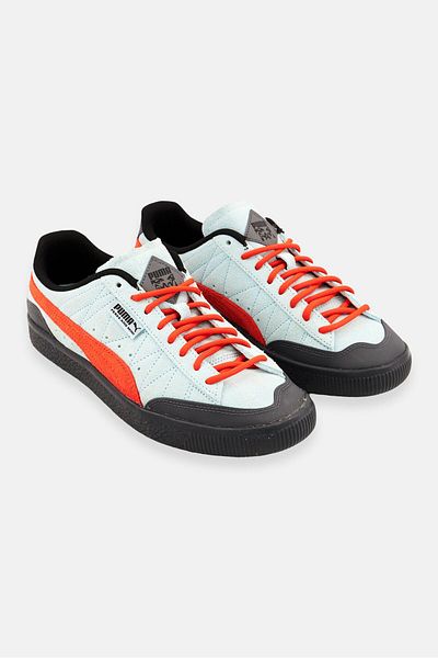 Puma x Perks And Mini Men Clyde Rubber Pam Lace Up Outdoor Shoes, Sage Green