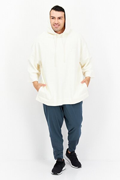 Fila Men Sportswear Fit Training Hoodie, Cream