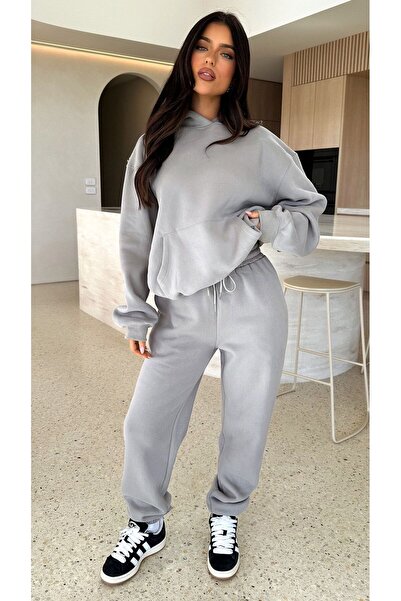 Combineman35 Set de trening supradimensionat cu trei fire pentru femei