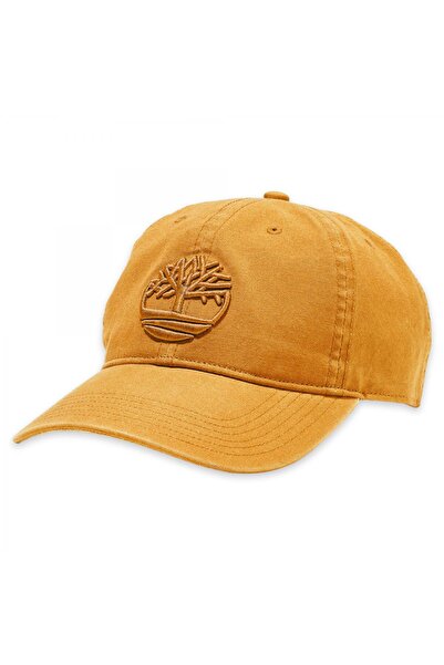 Timberland Tb0A1E9M Cotton Canvas Baseball Cap Cinnamon Unisex Hat