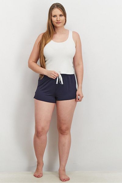 Nine West Women 2 Pieces Stripe And Solid Sleepwear Short, White