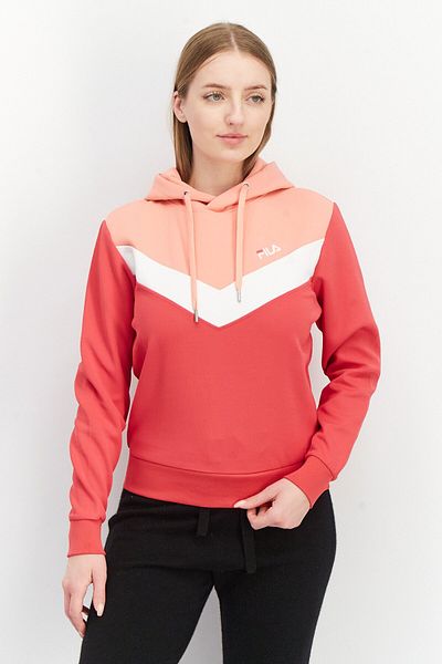 Fila Women Sportswear Fit Long Sleeve Bosa Cropped Hoody, Virtua Pink
