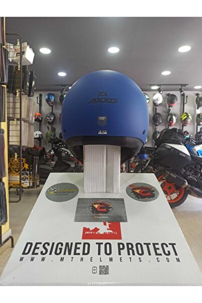 AXXIS Square Yarım Kask (Lacivert)