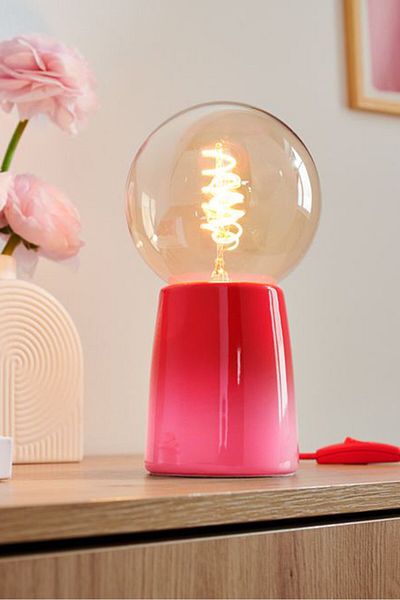Tchibo Led Table Lamp, Red