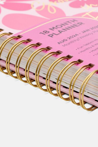 Votum 18 Month Chunky Agenda Planner, Pink
