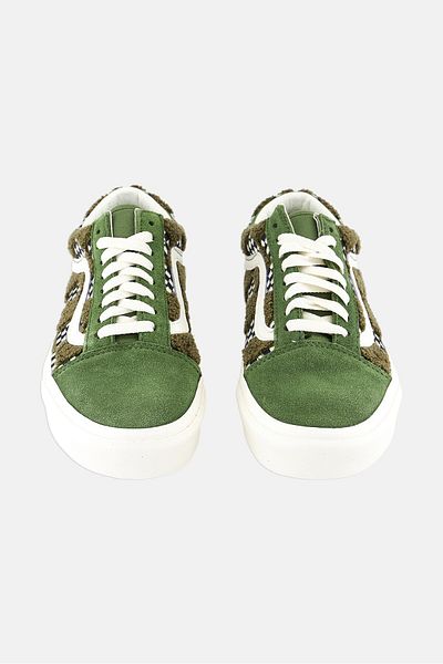Vans Men Old Skool Lace Up Shoes, Green