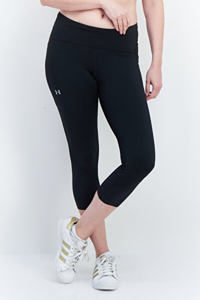 Under Armour بنطال رياضي ضيق للتدريب للنساء، أسود