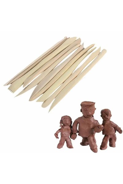 BGA 10 Pcs Plastic Ceramic Clay Sculpture Pottery Modeling Set