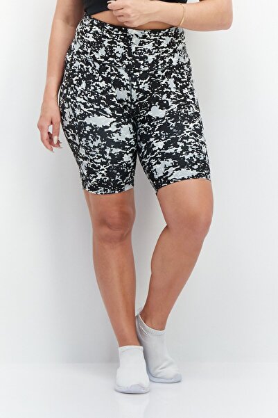 Reebok Women Sportswear Fit Training Legging Shorts, Black