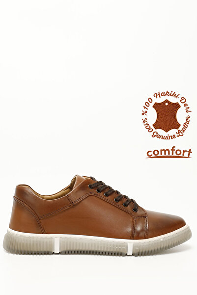 GÖNDERİ(R) Pánské opálené starožitné šněrovací pohodlné tenisky z pravé kůže