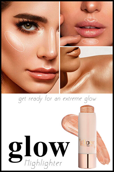 GXMPRO Pro Stick Glow Highlighter - Işıltılı Vücut Aydınlatıcı