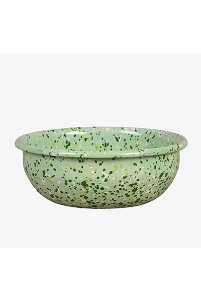 Bidoluraf Splash Patterned Enamel Bowl 600ml