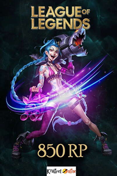 Riot Games League of Legends 850 Riot Points-LOL 850 RP TR