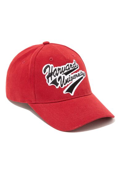 Mavi Harvard Printed Red Hat 092896-34329