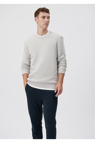Mavi Φούτερ Crew Neck Grey Basic 0610060-81582