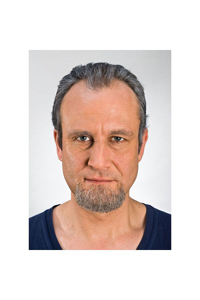 Kryolan Chin Beard # 1 - Red Color Makeup Beard