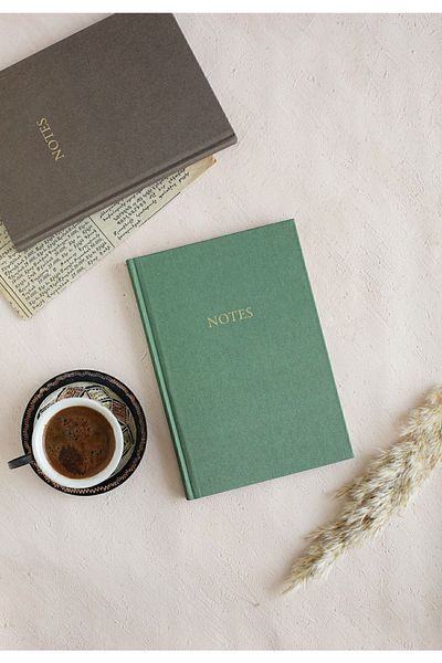 hiddenpaperco Cloth Hardcover Notebook / Striped