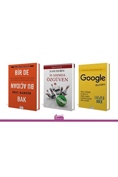 Koridor Yayıncılık Iş Kitapları Seti - (3 KİTAP)
