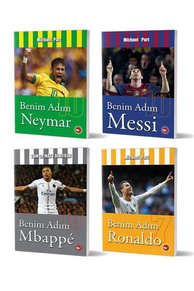 Beyaz Balina Yayınları Muhteşem Golcüler Seti 1 - (4 KİTAP)