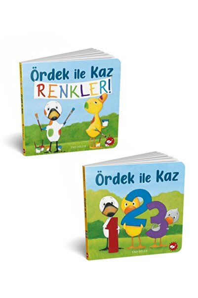 Beyaz Balina Yayınları مجموعة بطة وأوزة للأعمار من 0 إلى 3 سنوات - (كتابان)