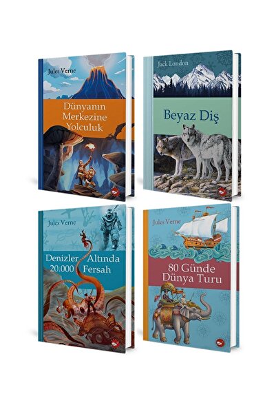 Beyaz Balina Yayınları Klasikleri Okuyorum Seti 1 - (4 KİTAP)