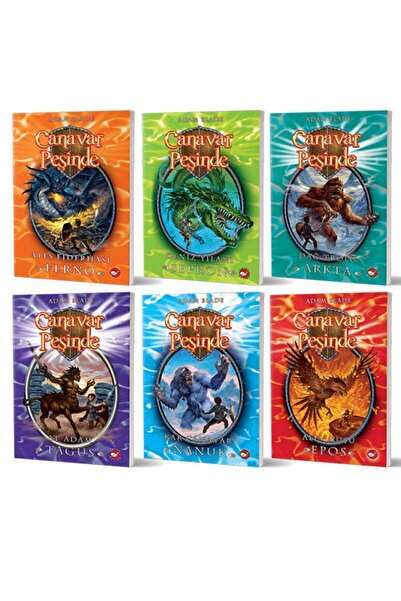 Beyaz Balina Yayınları Canavar Peşinde 1-2-3-4-5-6. Kitaplar 6'lı Set