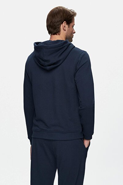 UCLA Ανδρικό φούτερ NEVADA - Navy Blue, Hooded, Printed, Standard Fit