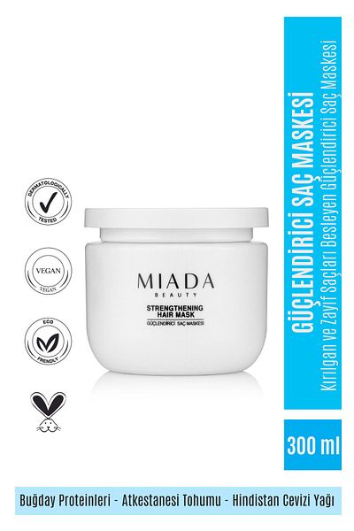 Miada Beauty 300 ml Strengthening Hair Mask