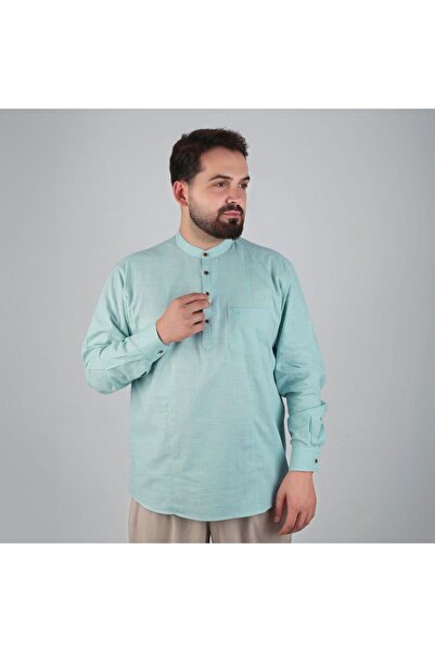 İkranur Πουκάμισο με μακρυμάνικο μοντέρνο σχέδιο από 100% βαμβάκι, ανθεκτικό ...