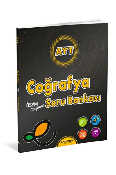 Endemik Yayınları Endemik Yayınları AYT Coğrafya Soru Bankası Yeni Basım 2025