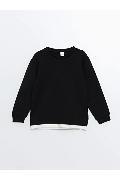 LC Waikiki Chlapecká mikina LCW pro miminko Crew Neck