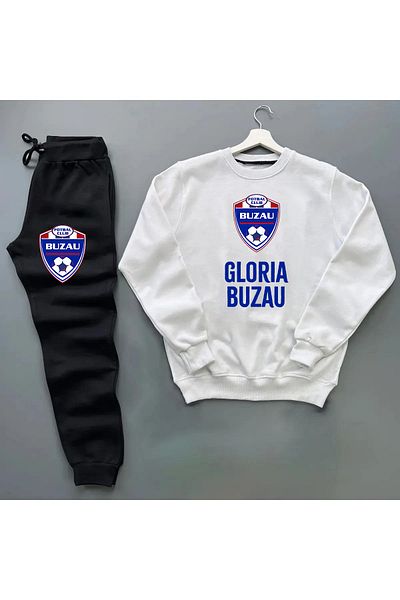 Pisa Art Gloria Buzau Sweatshirt + Sweatpants 2-Piece Combination Set