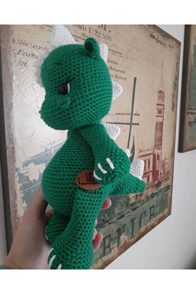 Ejderga  Dinozor peluş oyuncak 26sm Bebekler için Çocuklar için Hediye
