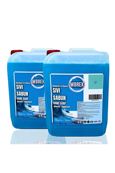 WBREX Besleyici ve Onarıcı Sıvı El Sabunu 5lt * 2 Adet Okyanus Kokulu