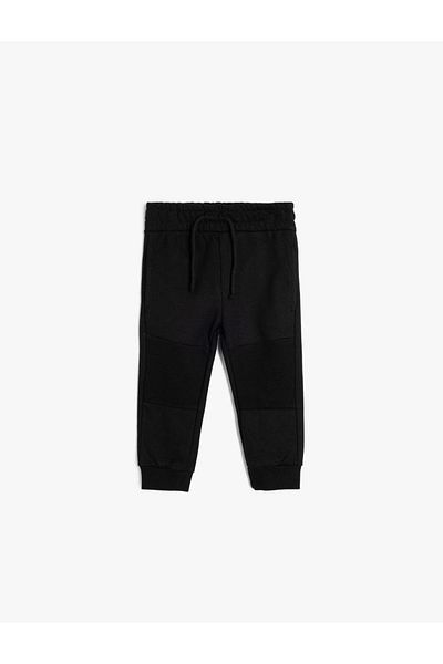 Koton Cotton Jogger Sweatpants - Waist Lace-up