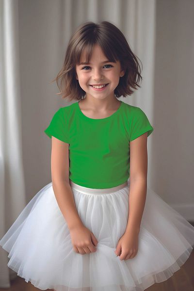 MYADA Ziua de naștere Timp liber Spectacol personalizat Fusta Tutu Combinație de tricou
