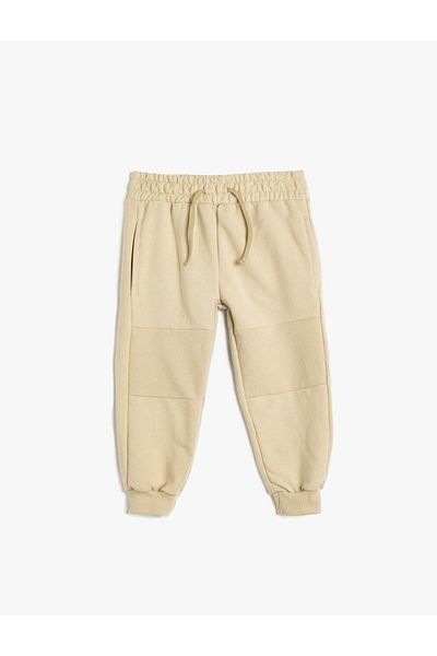 Koton Baby Boy Cotton Jogger Sweatpants - Waist Tied